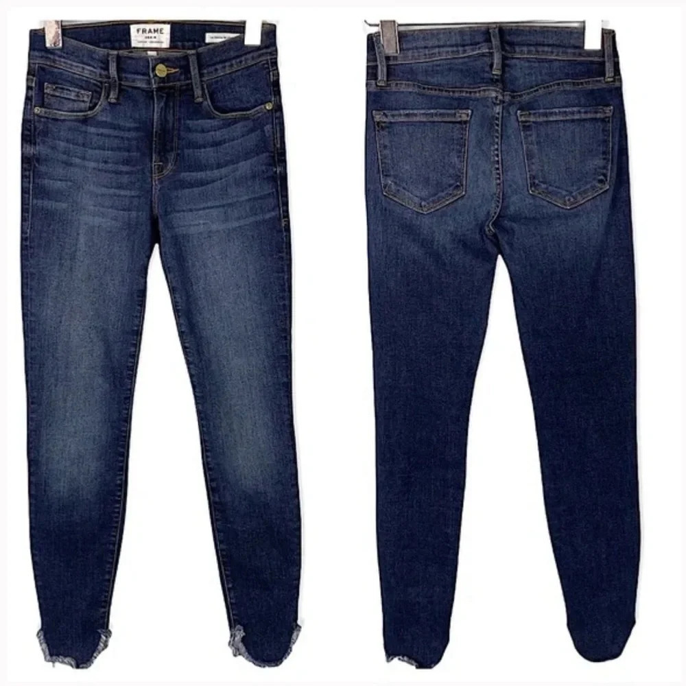 ! Frame Le Skinny de Jeanne 27 jeans hoffman